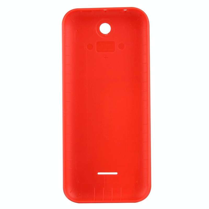 Solid Color Plastic Battery Back Cover for Nokia 225 (Red)