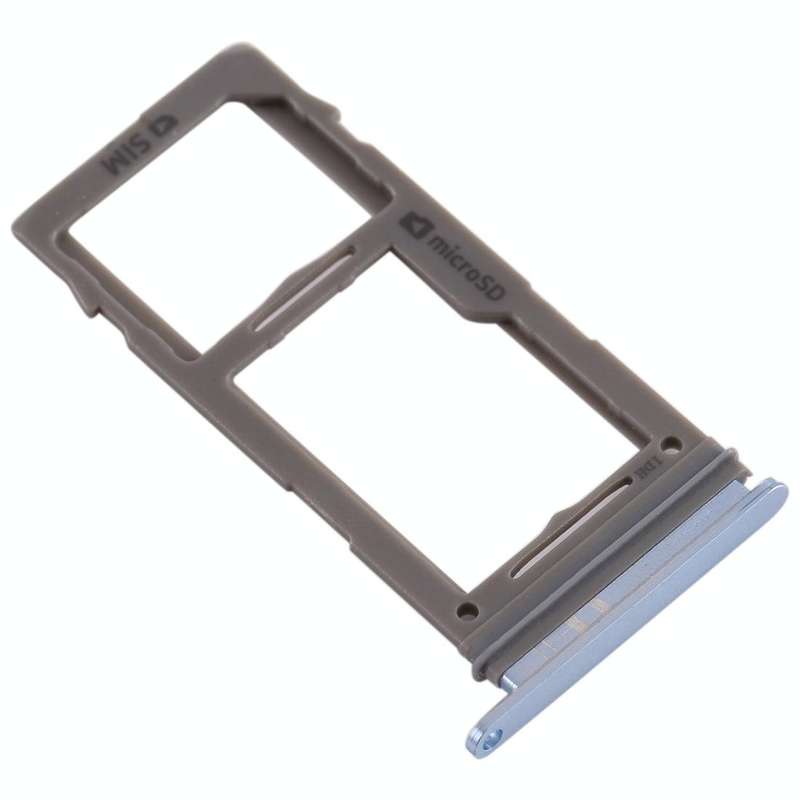 For Samsung Galaxy S10+ / S10 / S10e SIM Card Tray + Micro SD Card Tray (Blue)
