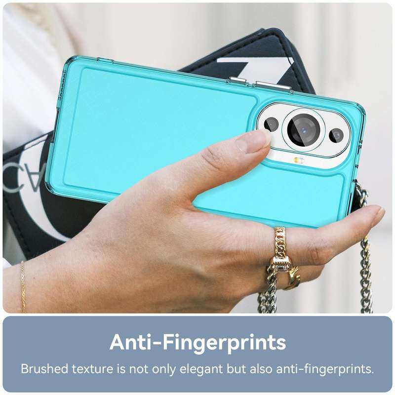 For Huawei Nova 11 Pro Candy Series TPU Phone Case(Transparent Blue)