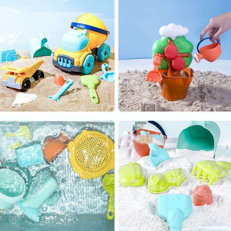 8 PCS / Set Turtle Beach Toy Set Children Sand Shovel And Water Play Tools