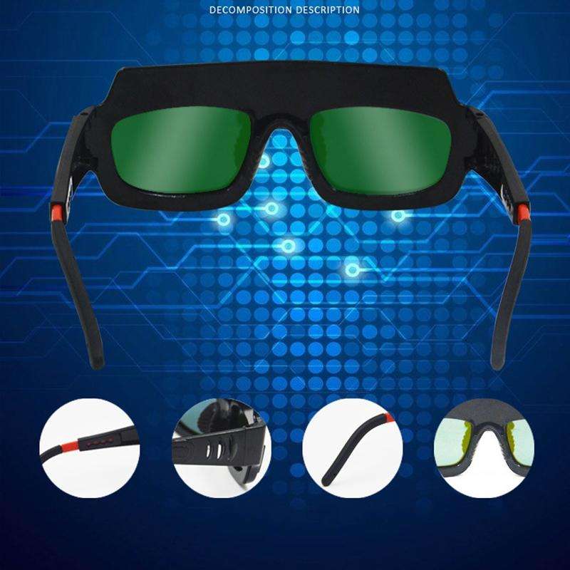 TX-012 Welding Anti-Ultraviolet And Anti-Glare Auto-Dimming Welding Goggles