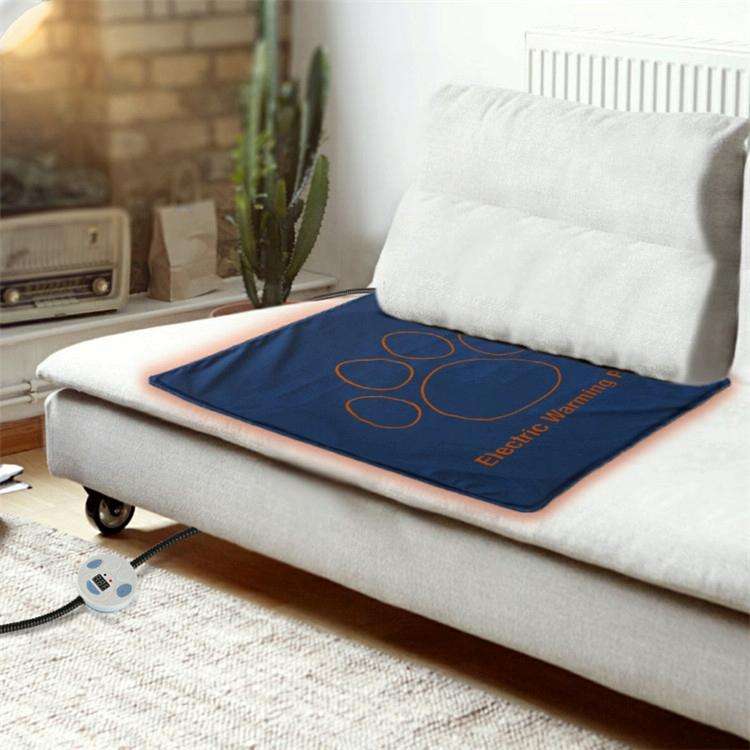 Pet Heating Pad Waterproof and Anti-Scratch Electric Blanket, Size: 60x45cm, Specification: US Plug