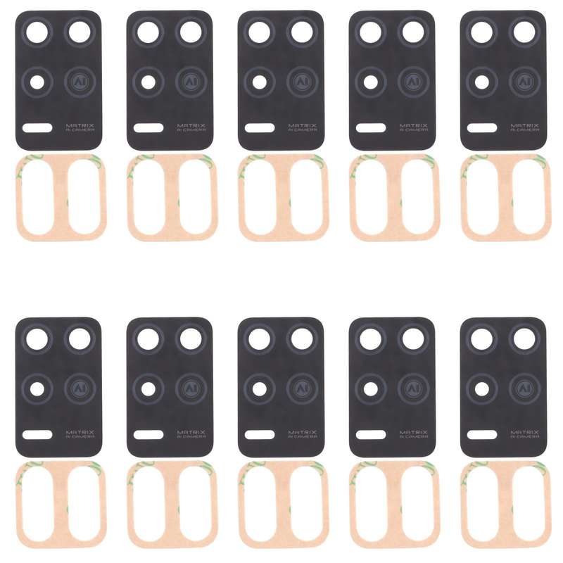 For OPPO Realme 8 5G RMX3241 10pcs Back Camera Lens