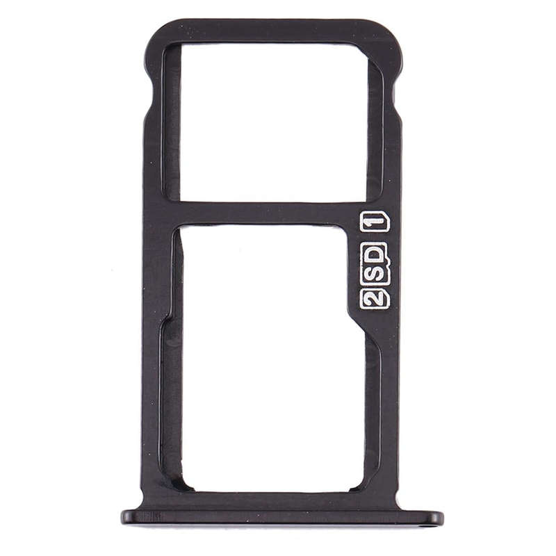 SIM Card Tray + SIM Card Tray / Micro SD Card Tray for Nokia  X7 / 8.1 / 7.1 Plus / TA-1131(Black)