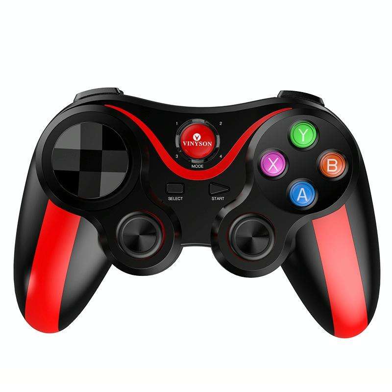 IOS Android Game Handle Bluetooth Direct Connection Handle PC TV Game Handle(013 Blue)