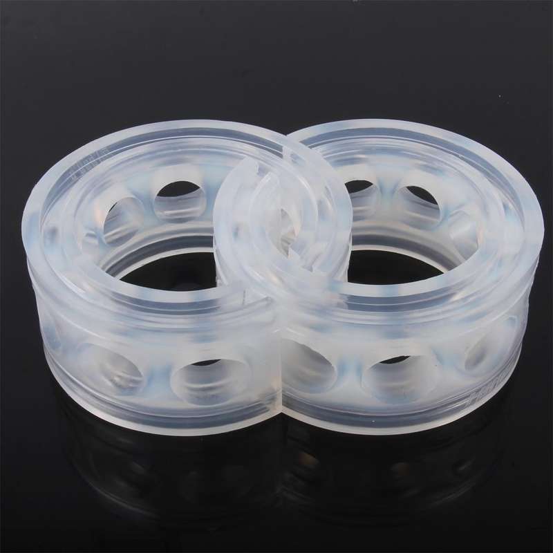 2 PCS Car Auto B Type Shock Absorber Spring Bumper Power Cushion Buffer, Spring Spacing: 34mm, Co...