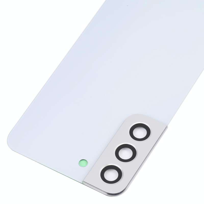 For Samsung Galaxy S22 5G SM-S901B Battery Back Cover with Camera Lens Cover (White)