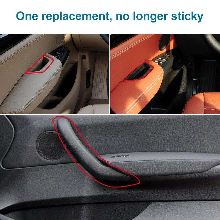 Car Front Right Inside Doors Handle Pull Trim Cover 5141 7394 519-1 for BMW X3 X4, Left Driving (...
