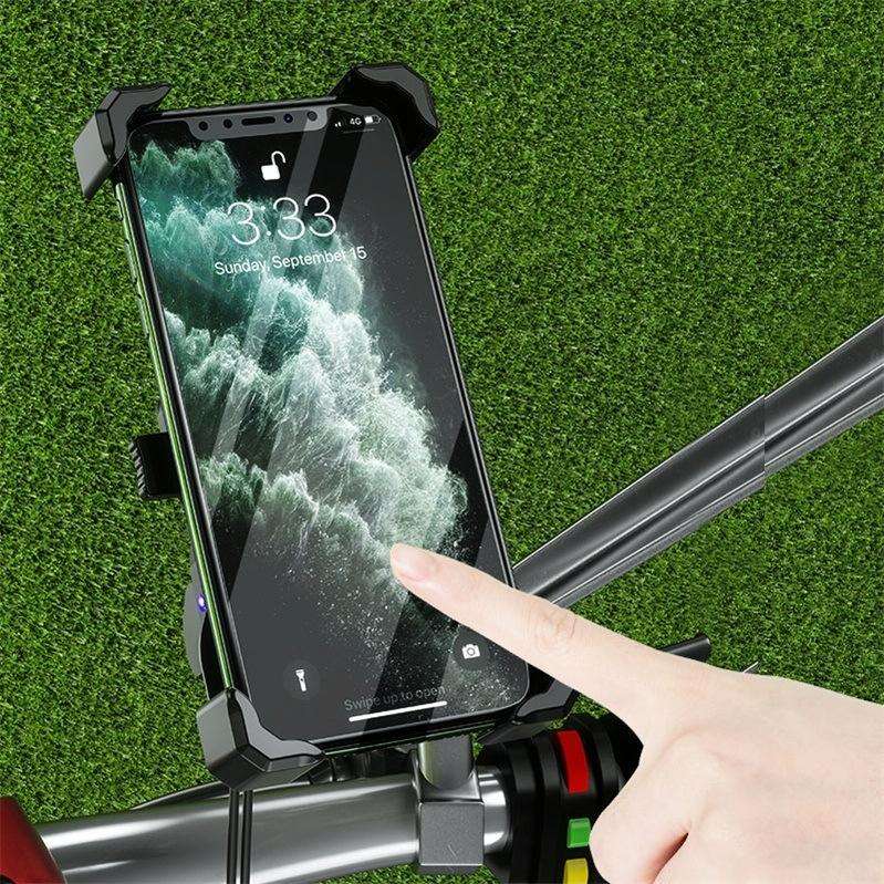 Kewig Motorcycle Outdoor Riding Four-Claw Fixed Mobile Phone Bracket QC3.0 Fast Charging Waterpro...
