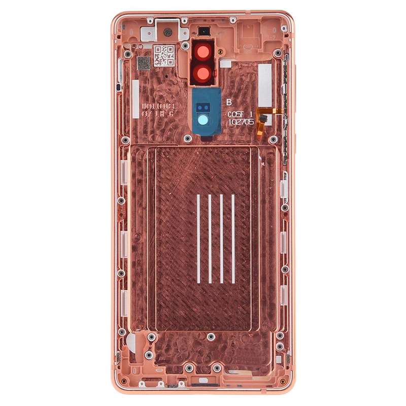Battery Back Cover with Camera Lens & Side Keys for Nokia 8(Orange)