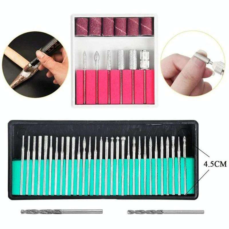 70pcs/set Mini Electric Speed Adjustable Engraving Pen Micro Electric Drill(EU Plug)