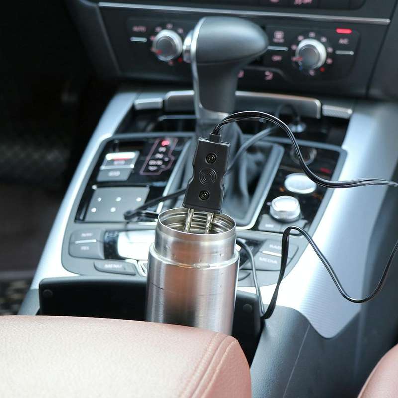 24V Cigarette Lighter Car Electric Heating Water Stick Water Heater