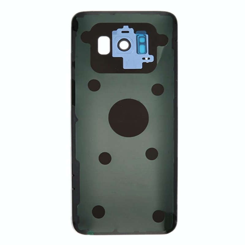 For Galaxy S8+ / G955 Battery Back Cover with Camera Lens Cover & Adhesive (Blue)