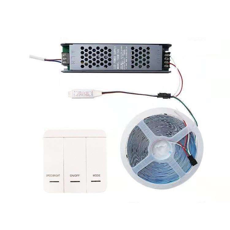 Wireless Flowing Water Controller for LED Strip Light DC12-24V (White)