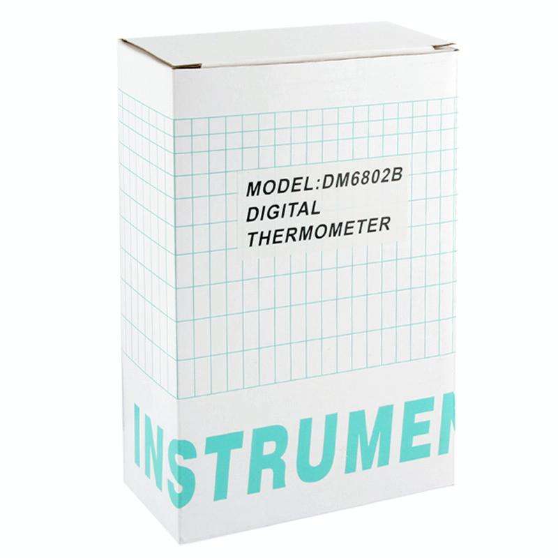 Digital Thermometer with Two K-Type Sensors (DM6802B)