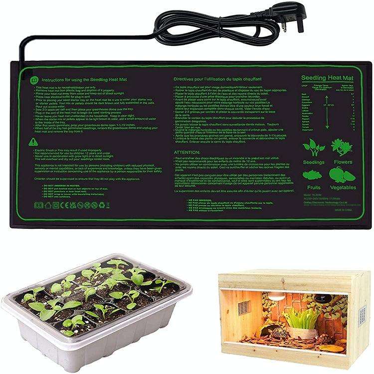 20 x 20in Waterproof Seedling Heating Pad Constant Temperature Heating Pad(US Plug 120V)