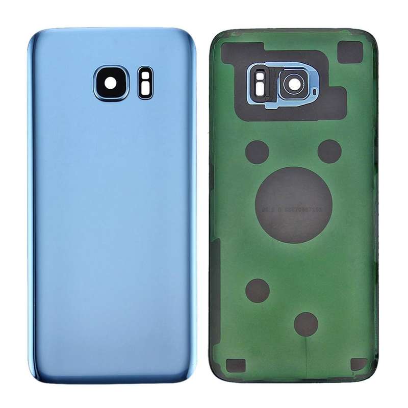 For Galaxy S7 Edge / G935 Original Battery Back Cover with Camera Lens Cover (Blue)