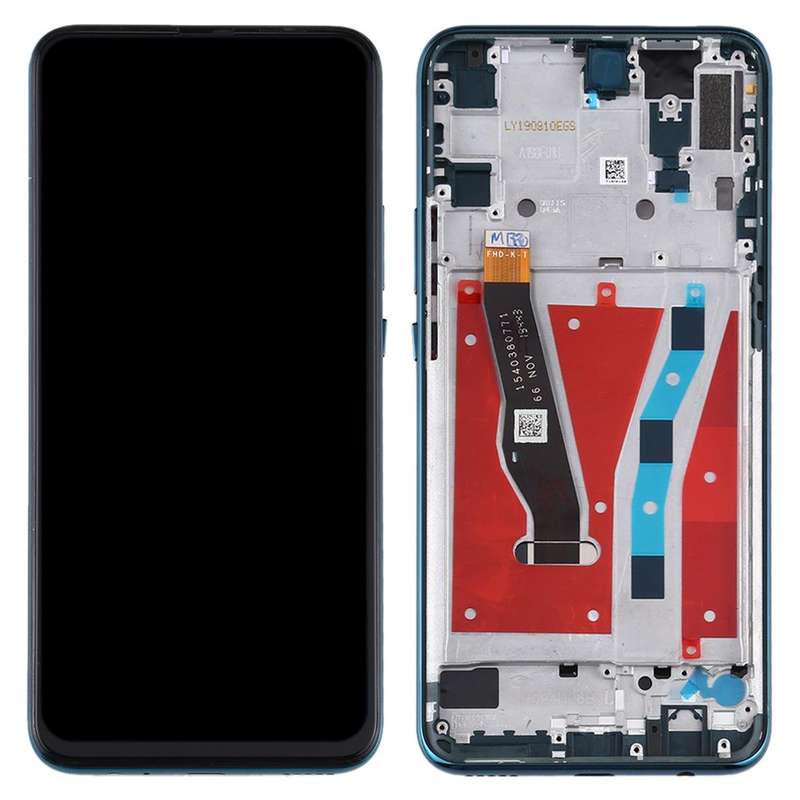 OEM LCD Screen for Huawei P Smart Z Digitizer Full Assembly with Frame(Green)