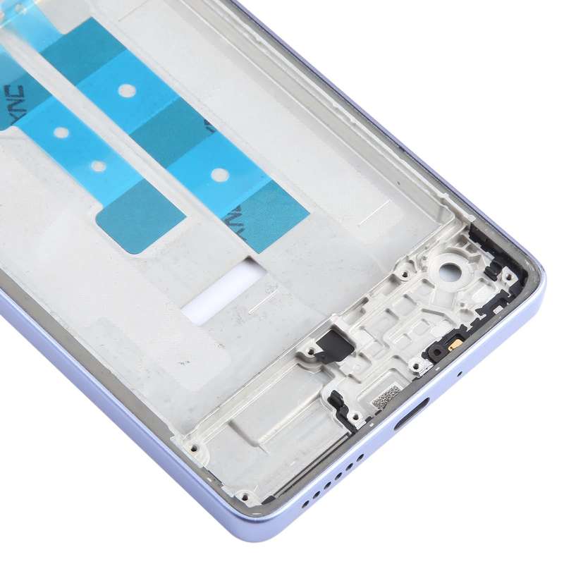 For Xiaomi Redmi Note 13 Pro 4G Original Front Housing LCD Frame Bezel Plate (Purple)