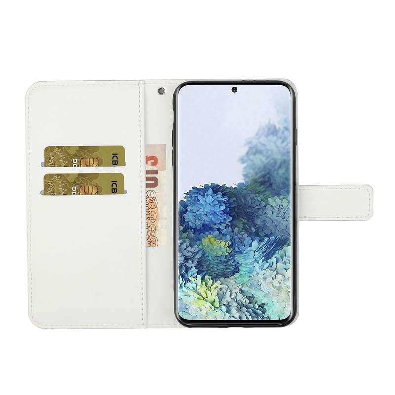 For Samsung Galaxy S20 FE Ethnic Style Embossed Pattern Horizontal Flip Leather Case with Holder ...