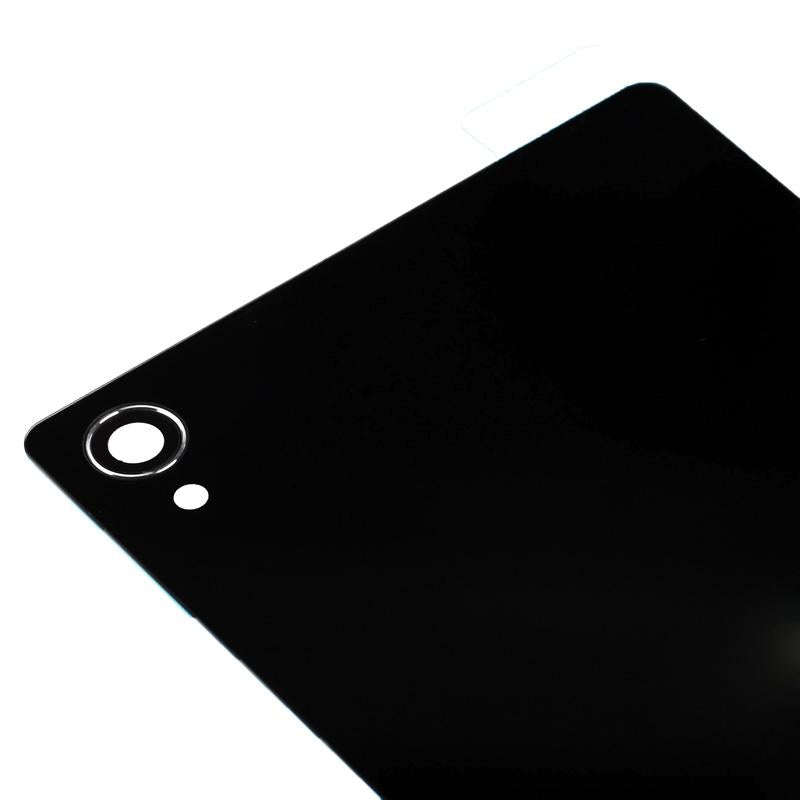 Original Glass Housing Back Cover for Sony Xperia Z3 / D6653(Black)