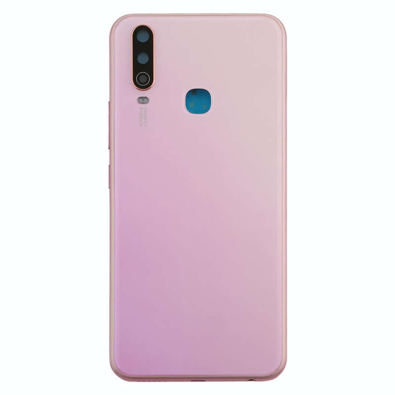 For Vivo Y3 Battery Back Cover with Camera Lens (Pink)
