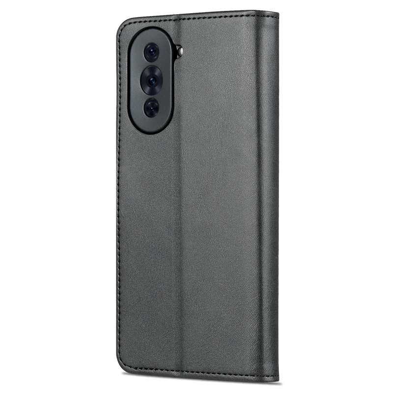For Huawei nova 10 Pro AZNS Skin Feel Calf Texture Flip Leather Phone Case(Black)