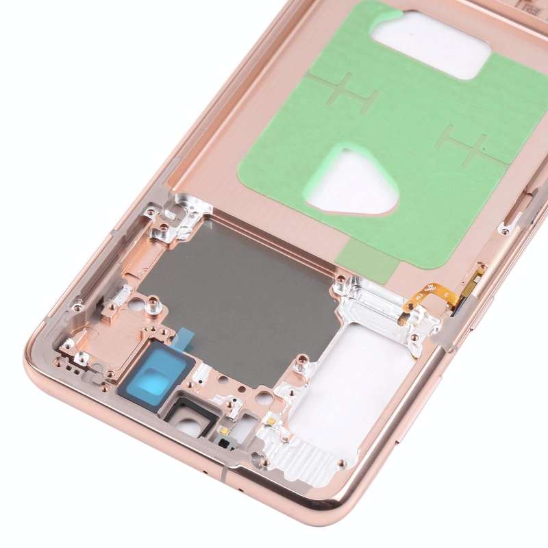 For Samsung Galaxy S21+ 5G SM-G996B Middle Frame Bezel Plate (Pink)