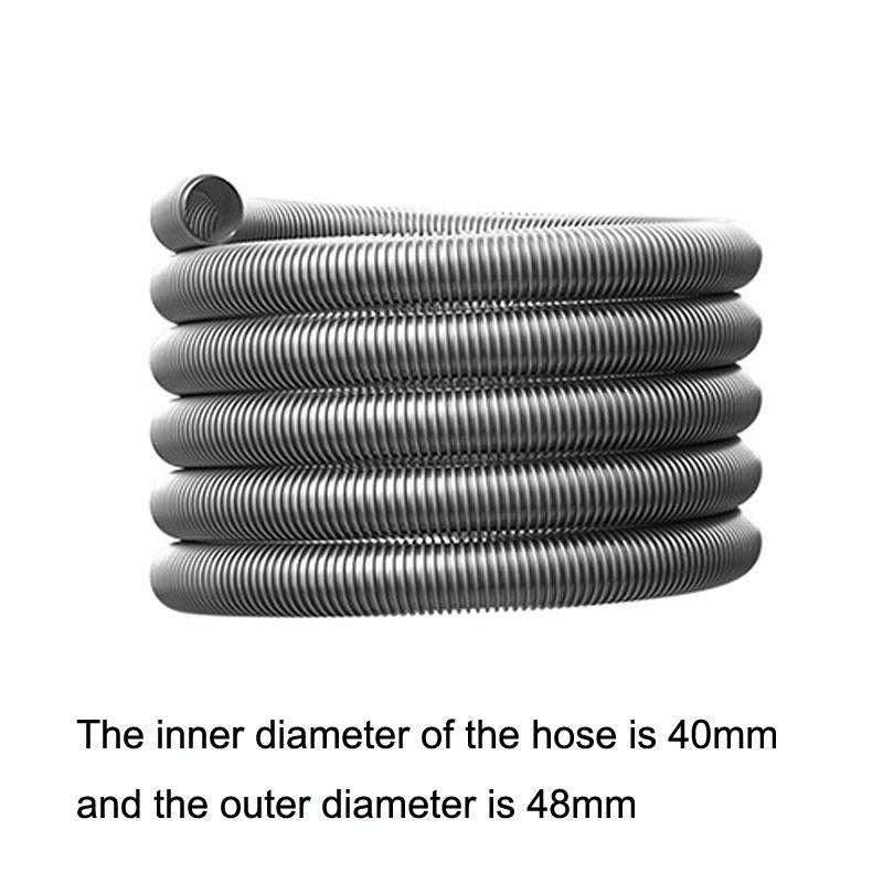 For Jieba / Baiyun BF501 / 502 Vacuum Cleaner Accessories Threaded Hose(Silver Gray)