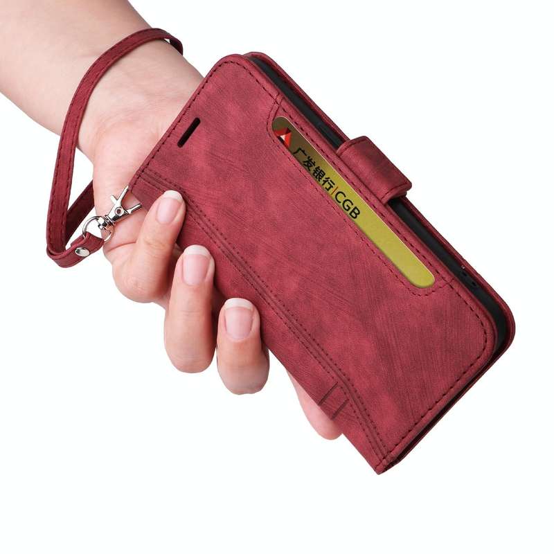 For vivo V25 / V25e 4G Global BETOPNICE Dual-side Buckle Leather Phone Case(Red)