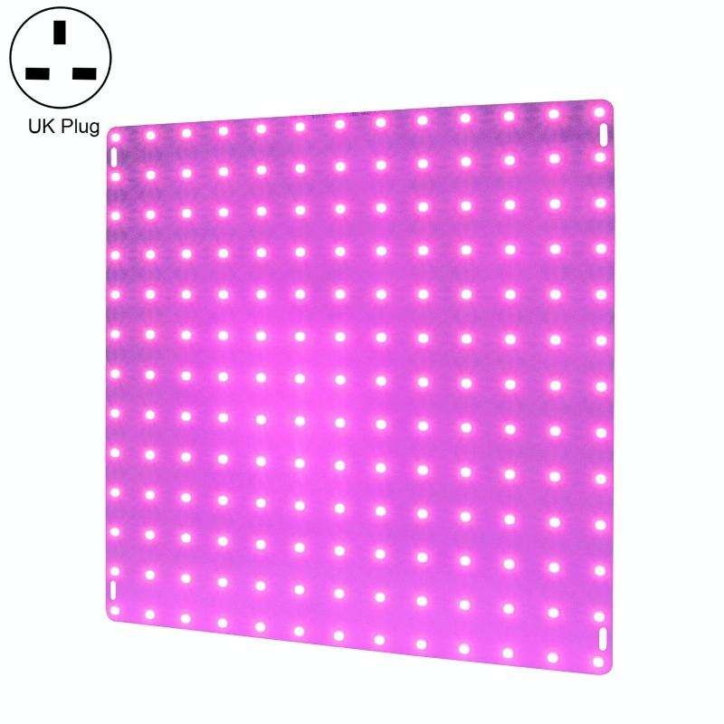 LED Plant Growth Light Indoor Quantum Board Plant Fill Light, Style: D2 45W 169 Beads UK Plug (Pi...