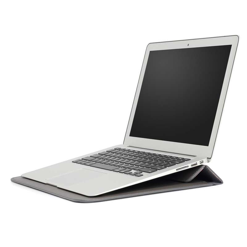 PU Leather Ultra-thin Envelope Bag Laptop Bag for MacBook Air / Pro 13 inch, with Stand Function(...