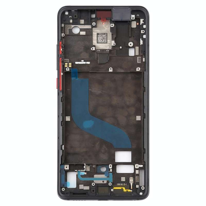 Front Housing LCD Frame Bezel Plate for Xiaomi Redmi K20 / Redmi K20 Pro / Mi 9T / Mi 9T Pro (Black)