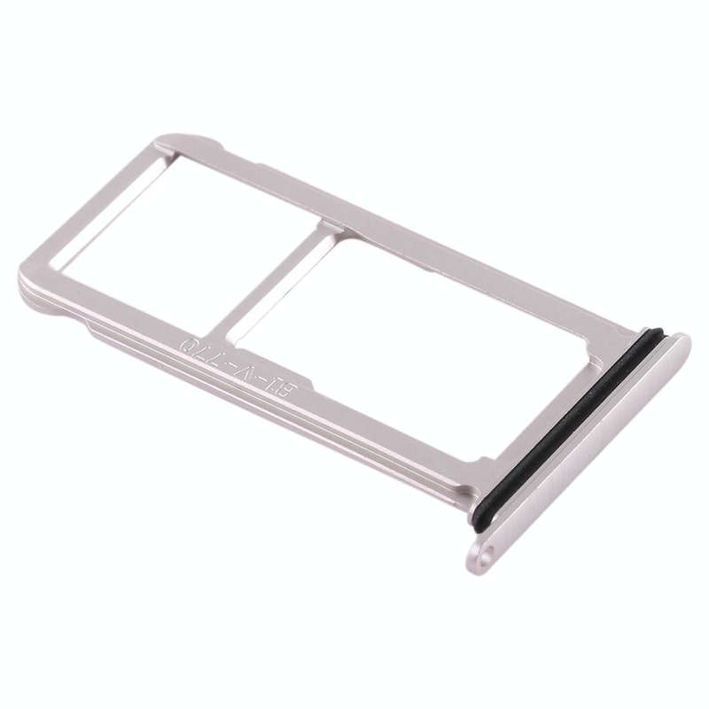 SIM Card Tray + SIM Card Tray / Micro SD Card for Huawei Mate 10 (Silver)