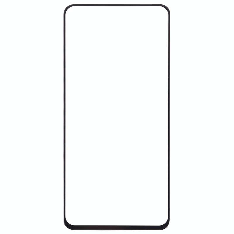 For OPPO Reno Front Screen Outer Glass Lens (Black)