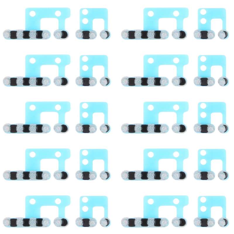 10 PCS Speaker Dustproof Mesh for iPhone 12 Pro (White)