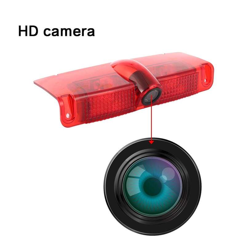 PZ478 Car Waterproof 170 Degree Brake Light View Camera + 7 inch Rearview Monitor for Chevrolet E...