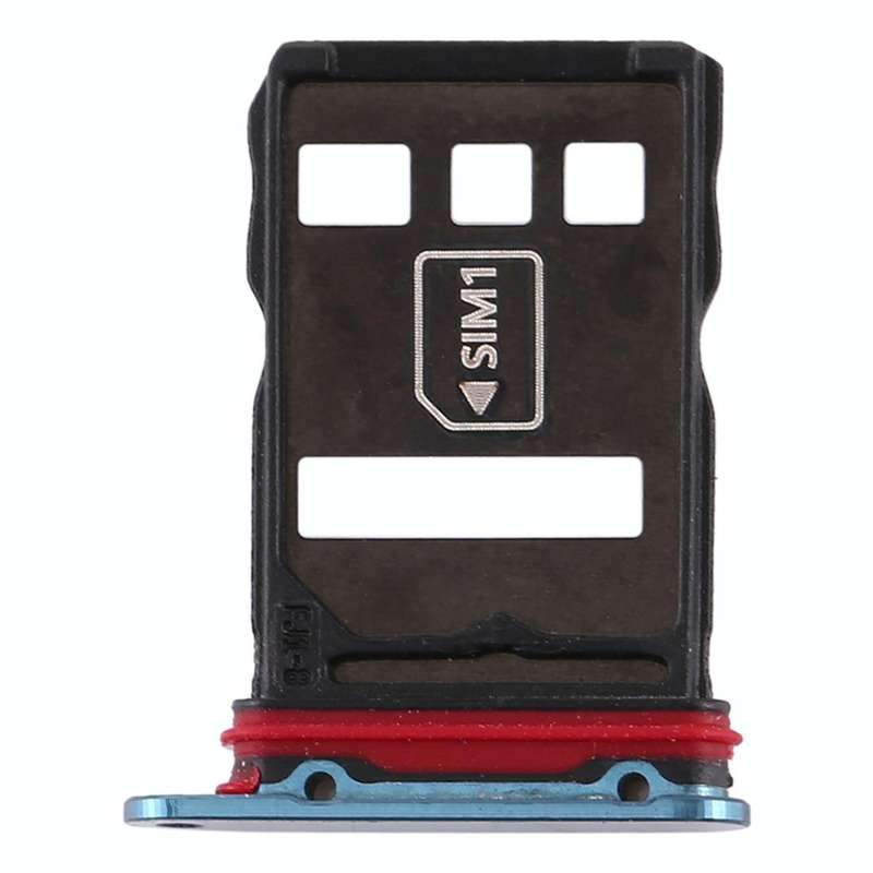 Original SIM Card Tray + NM Card Tray for Huawei Mate 30 Pro (Green)