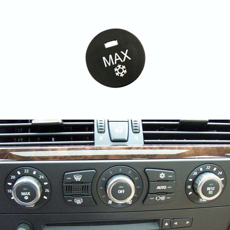 Car Air Conditioner Panel Switch Button MAX Snow Key 6131 9250 196-1 for BMW E60 2003-2010, Left ...