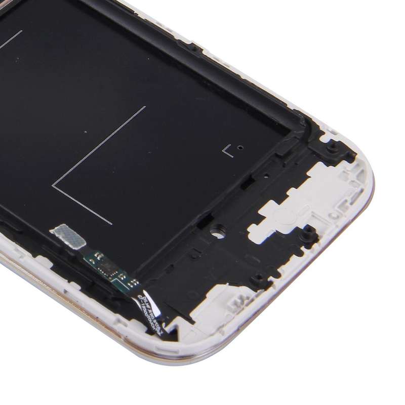 LCD Display (TFT) + Touch Panel with Frame for Galaxy S IV / i9500 / i9505(White)