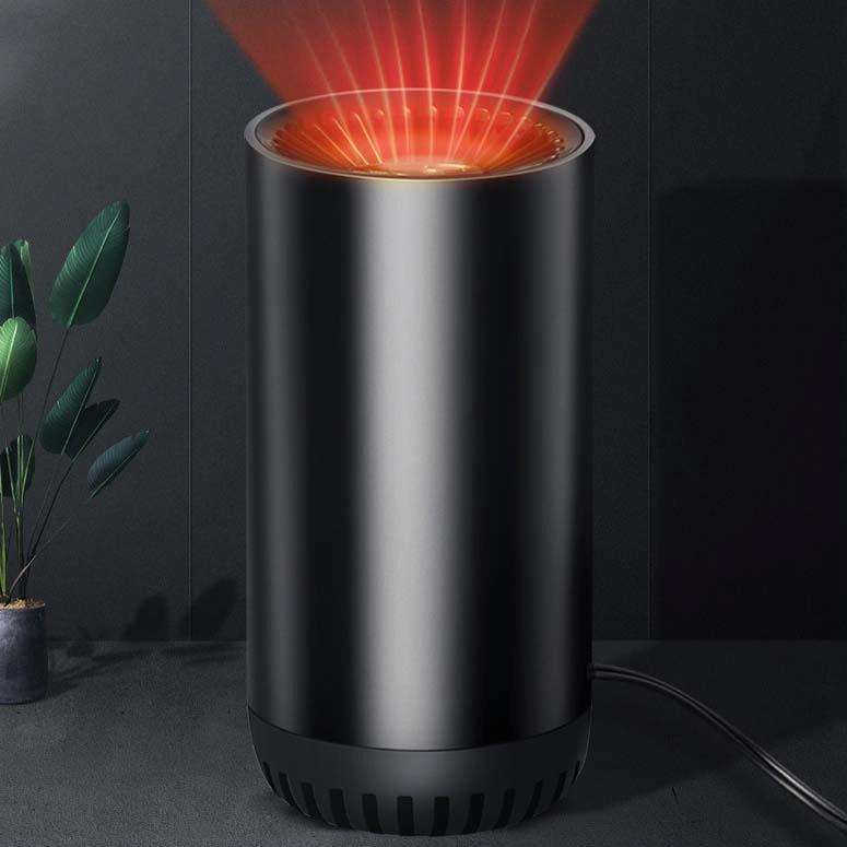 Car Heater High-Power Cylinder Heater 12V Defogging Defroster, Style:Ordinary 8111