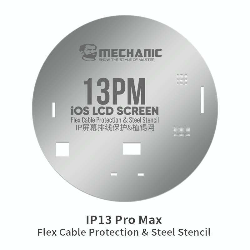 Mechanic UFO LCD Screen Flex Cable Protection and Reballing Planting For iPhone 13 Pro Max