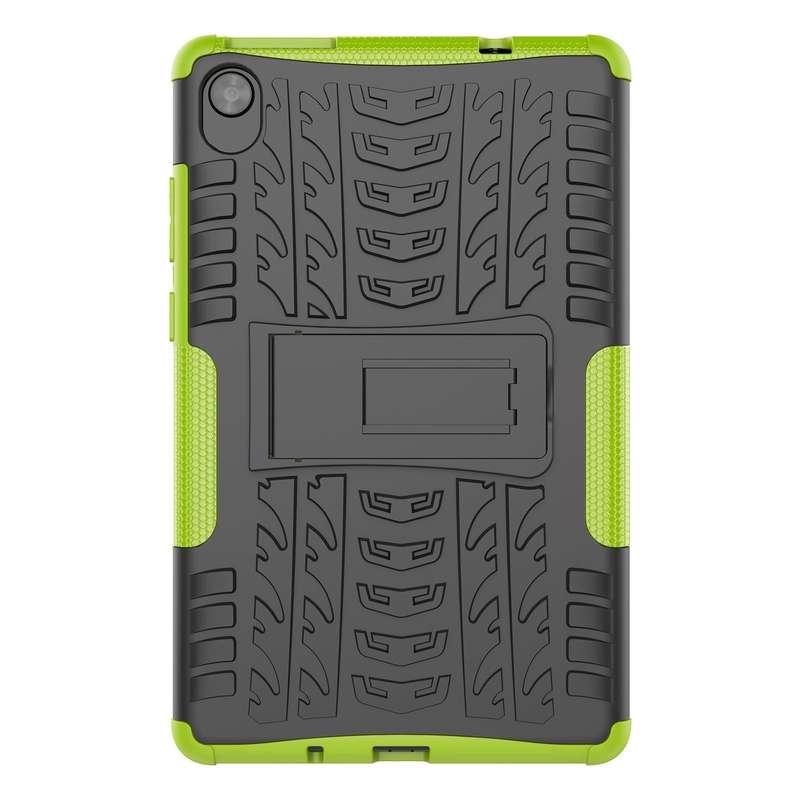 For Lenovo Tab M8 3rd Gen 8506 / M8 HD 8505 Tire Texture Shockproof TPU+PC Tablet Case with Holde...