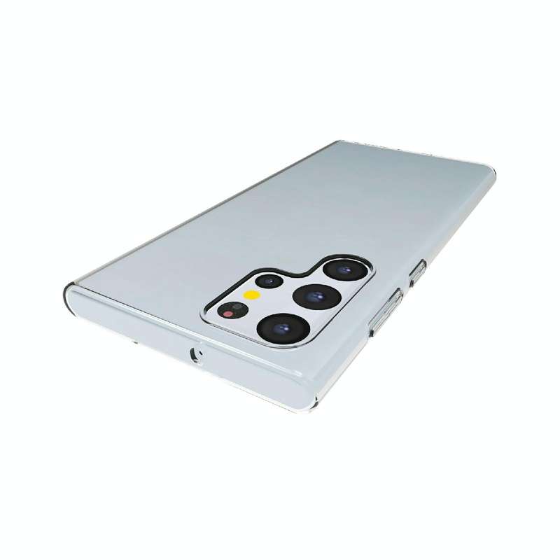For Samsung Galaxy S22 Ultra 5G Waterproof Texture TPU Phone Case(Transparent)