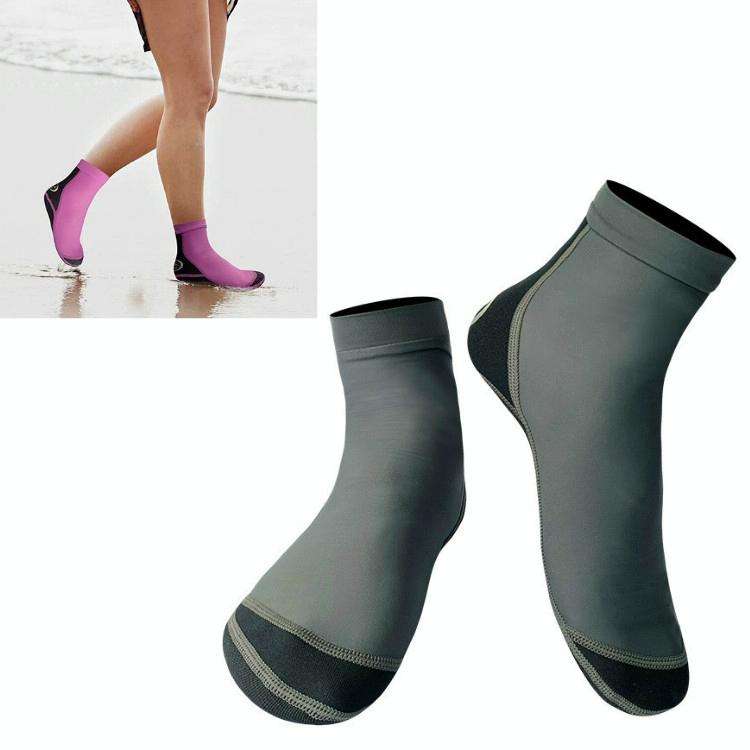 DIVE & SAIL 1.5mm Neoprene + Nylon Snorkeling Socks Diving Socks Anti-slip Anti-scratch Beach Soc...