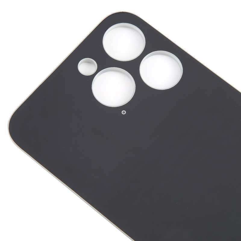 For iPhone 15 Pro Max Glass Battery Back Cover(Titanium)