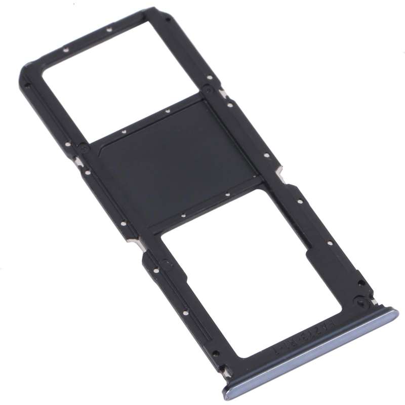 For OnePlus Nord N200 5G DE2118 / DE2117 SIM Card Tray + Micro SD Card Tray (Grey)