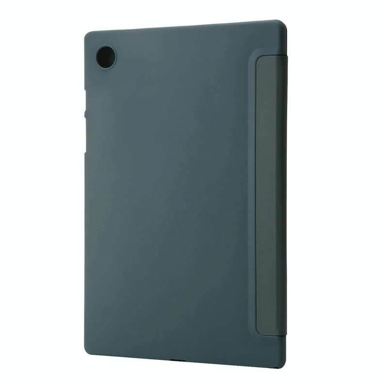 For Samsung Galaxy Tab A8 10.5 2021 TPU Three-fold Horizontal Flip Leather Case(Green)