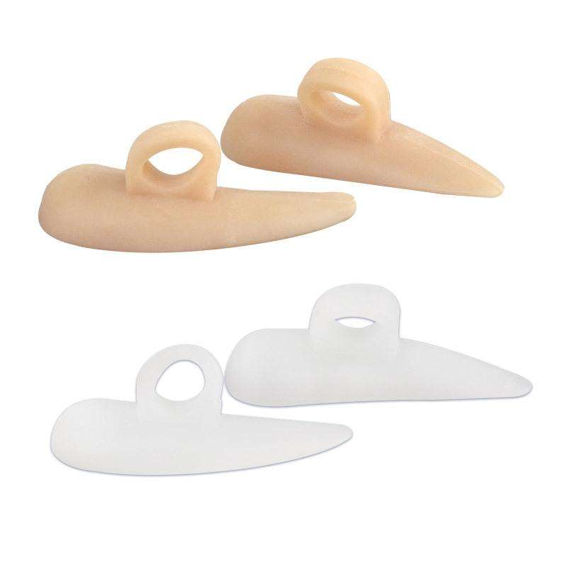 10 Pairs Toe Grip Correction Pad Hammer Toe Support Pad Toe Separator(Skin Color)