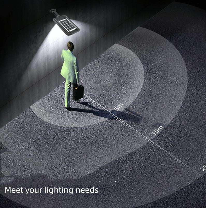 Solar Wall Light Outdoor Waterproof Human Body Induction Garden Lighting Household Street Light 4...